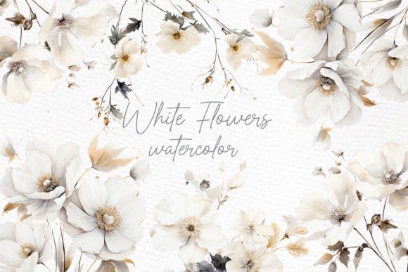 Download Wild Floral Clipart Watercolor Flowers - Flowers Collection