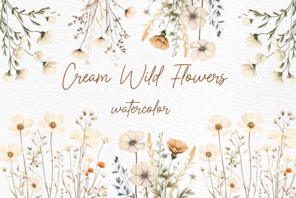 Download Wild Floral Clipart Dry Pressed Flowers - Flowers Collection