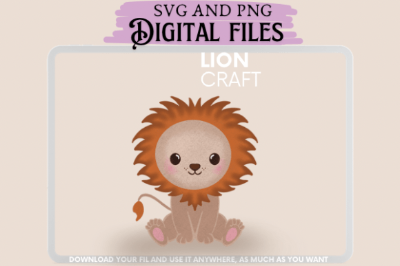 Download Cute Lion - Premium Resources